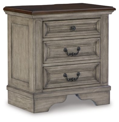 Lodenbay Queen Upholstered Panel Bed, Dresser, Mirror, Chest and Nightstand - Image 12
