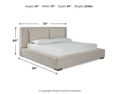 Langford Queen Upholstered Bed - Image 5
