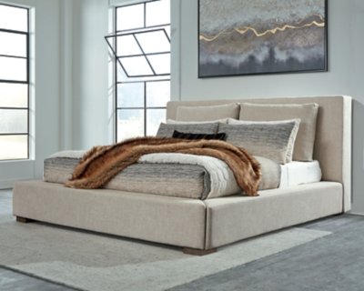 Langford King Upholstered Bed - Image 3