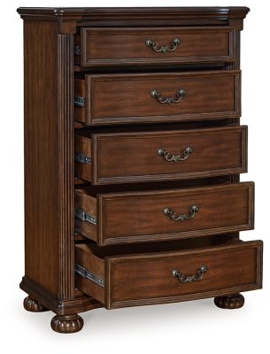 Lavinton Queen Poster Bed, Chest and Nightstand - Image 4