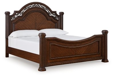 Lavinton King Poster Bed, 2 Chests and Nightstand - Image 8