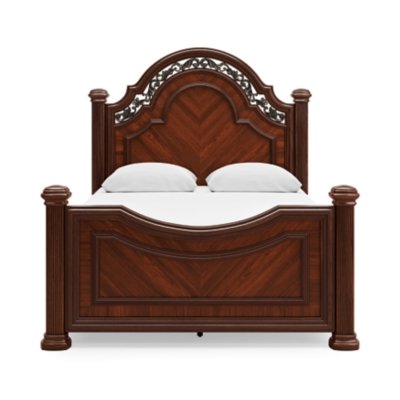 Lavinton Queen Poster Bed, Dresser, Mirror, Chest and Nightstand - Image 8