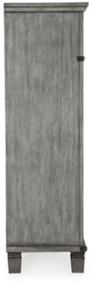 Russelyn California King Panel Bed, Dresser, Mirror, Chest and 2 Nightstands - Image 12