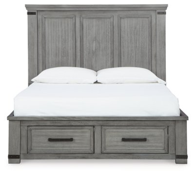 Russelyn Queen Panel Storage Bed, Dresser, Mirror, Chest and 2 Nightstands - Image 3