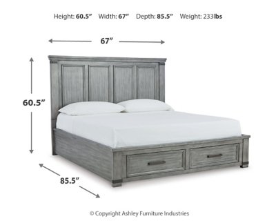 Russelyn Queen Panel Storage Bed, Dresser, Mirror, Chest and 2 Nightstands - Image 16