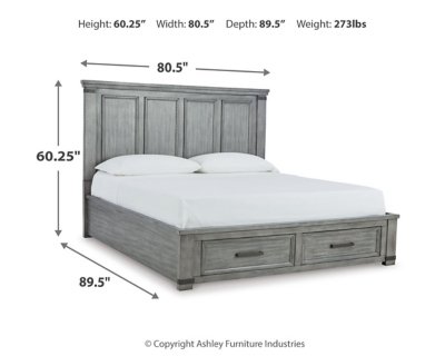 Russelyn California King Panel Bed, Dresser, Mirror, Chest and 2 Nightstands - Image 18