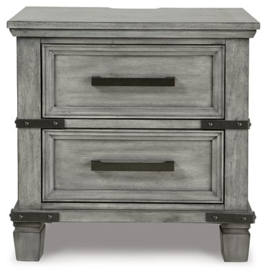 Russelyn California King Panel Bed, Dresser, Mirror, Chest and 2 Nightstands - Image 13
