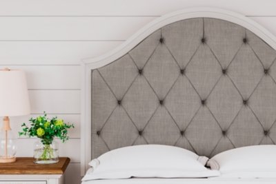 Brollyn Queen Upholstered Panel Headboard - Image 3