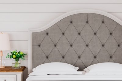 Brollyn King/California King Upholstered Panel Headboard - Image 3