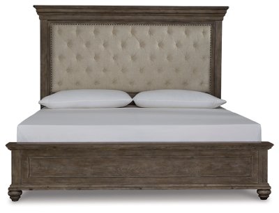 Johnelle Queen Upholstered Panel Bed - Image 4