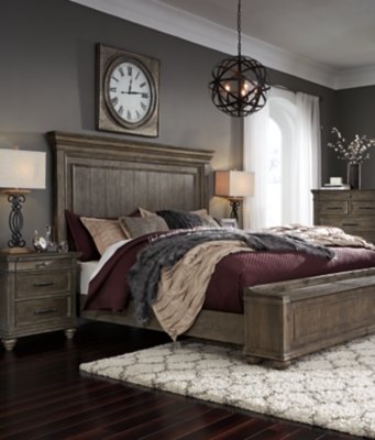 Johnelle King Panel Bed with Storage Bench - Image 7