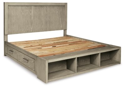 Fawnburg Queen Panel Bed with Storage - Image 4