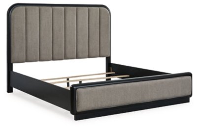 Rowanbeck King Upholstered Panel Bed - Image 3