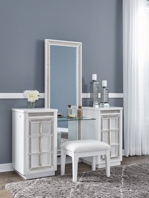 Chalanna Vanity with Mirror - Image 4
