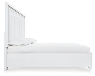 Chalanna Queen Upholstered Storage Bed, Dresser and Mirror - Image 7