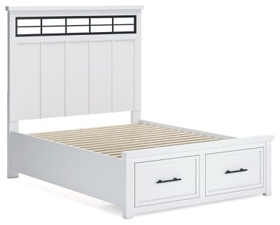 Ashbryn Queen Storage Bed, Dresser, Mirror and Nightstand - Image 9