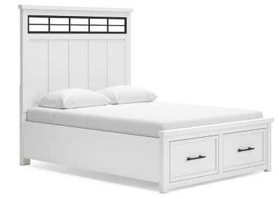 Ashbryn Queen Storage Bed, Dresser, Mirror and Nightstand - Image 8