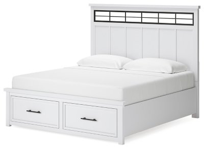 Ashbryn King Panel Storage Bed, Dresser and Mirror - Image 10