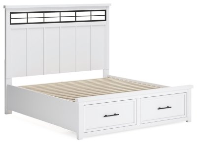 Ashbryn King Panel Bed, Dresser, Mirror and 2 Nightstands - Image 11