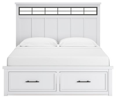 Ashbryn King Panel Bed, Dresser, Mirror and 2 Nightstands - Image 9