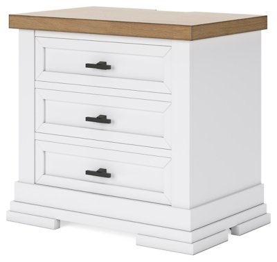 Ashbryn King Panel Bed, Dresser, Mirror and 2 Nightstands - Image 21