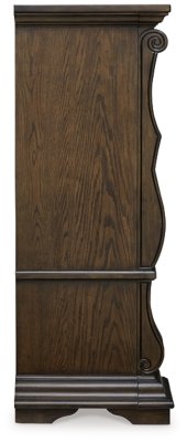 Maylee King Upholstered Bed, Dresser, Mirror, Chest and 2 Nightstands - Image 10