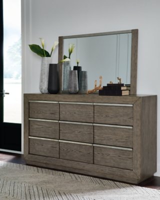 Anibecca Dresser and Mirror - Image 3