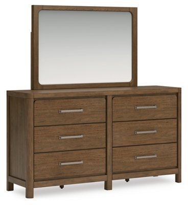 Cabalynn King Upholstered Bed, Dresser, Mirror and Nightstand - Image 3