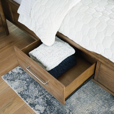 Cabalynn California King Panel Bed with Storage - Image 11