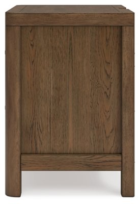 Cabalynn King Upholstered Bed, Dresser, Mirror and Nightstand - Image 17