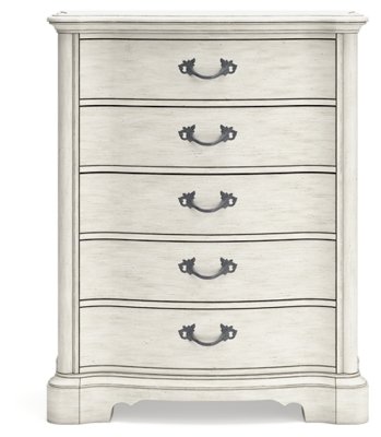 Arlendyne King Panel Bed, Dresser, Mirror, Chest and 2 Nightstands - Image 12