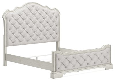 Arlendyne King Panel Bed, Dresser, Mirror, Chest and 2 Nightstands - Image 19