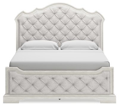 Arlendyne King Panel Bed, Dresser, Mirror, Chest and 2 Nightstands - Image 20