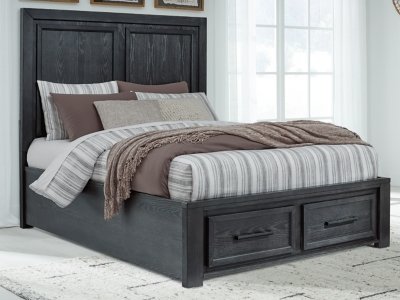Foyland Queen Storage Bed, Dresser, Mirror and Nightstand - Image 17