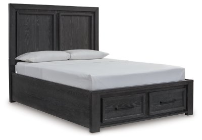 Foyland Queen Storage Bed, Dresser, Mirror and Nightstand - Image 4
