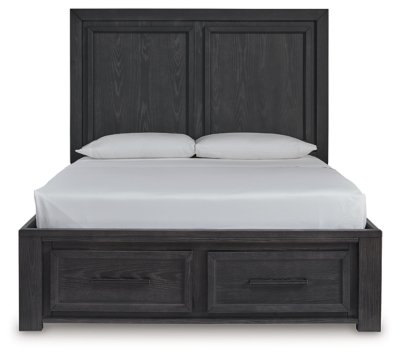 Foyland Queen Storage Bed, Dresser, Mirror and Nightstand - Image 3
