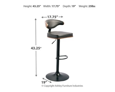 Bellatier Adjustable Height Bar Stool - Image 5