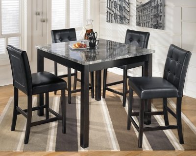 Maysville Counter Height Dining Table and Bar Stools (Set of 5) - Image 3