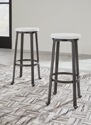 Challiman Bar Height Stool (Set of 2) - Image 3