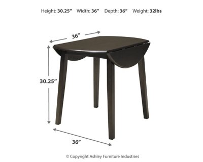 Hammis Dining Drop Leaf Table - Image 5