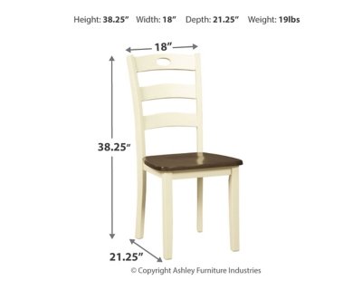 Woodanville Dining Table with 2 Chairs - Image 9
