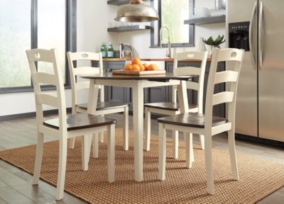 Woodanville Dining Drop Leaf Table - Image 7