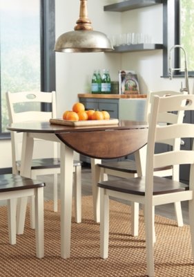 Woodanville Dining Table with 4 Chairs - Image 3