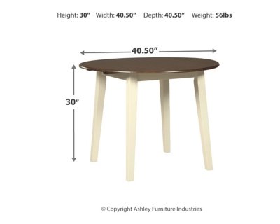 Woodanville Dining Drop Leaf Table - Image 4