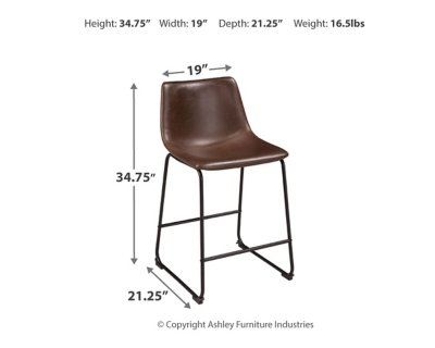 Centiar Counter Height Bar Stool (Set of 2) - Image 4