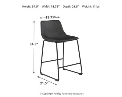 Centiar Counter Height Bar Stool (Set of 2) - Image 5