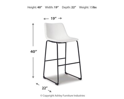 Centiar Pub Height Bar Stool (Set of 2) - Image 8