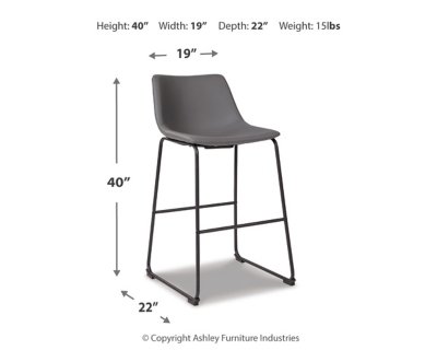 Centiar Pub Height Bar Stool (Set of 2) - Image 8