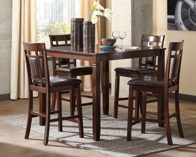Bennox Counter Height Dining Table and Bar Stools (Set of 5) - Image 3