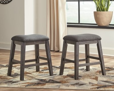 Caitbrook Counter Height Upholstered Bar Stool (Set of 2) - Image 3